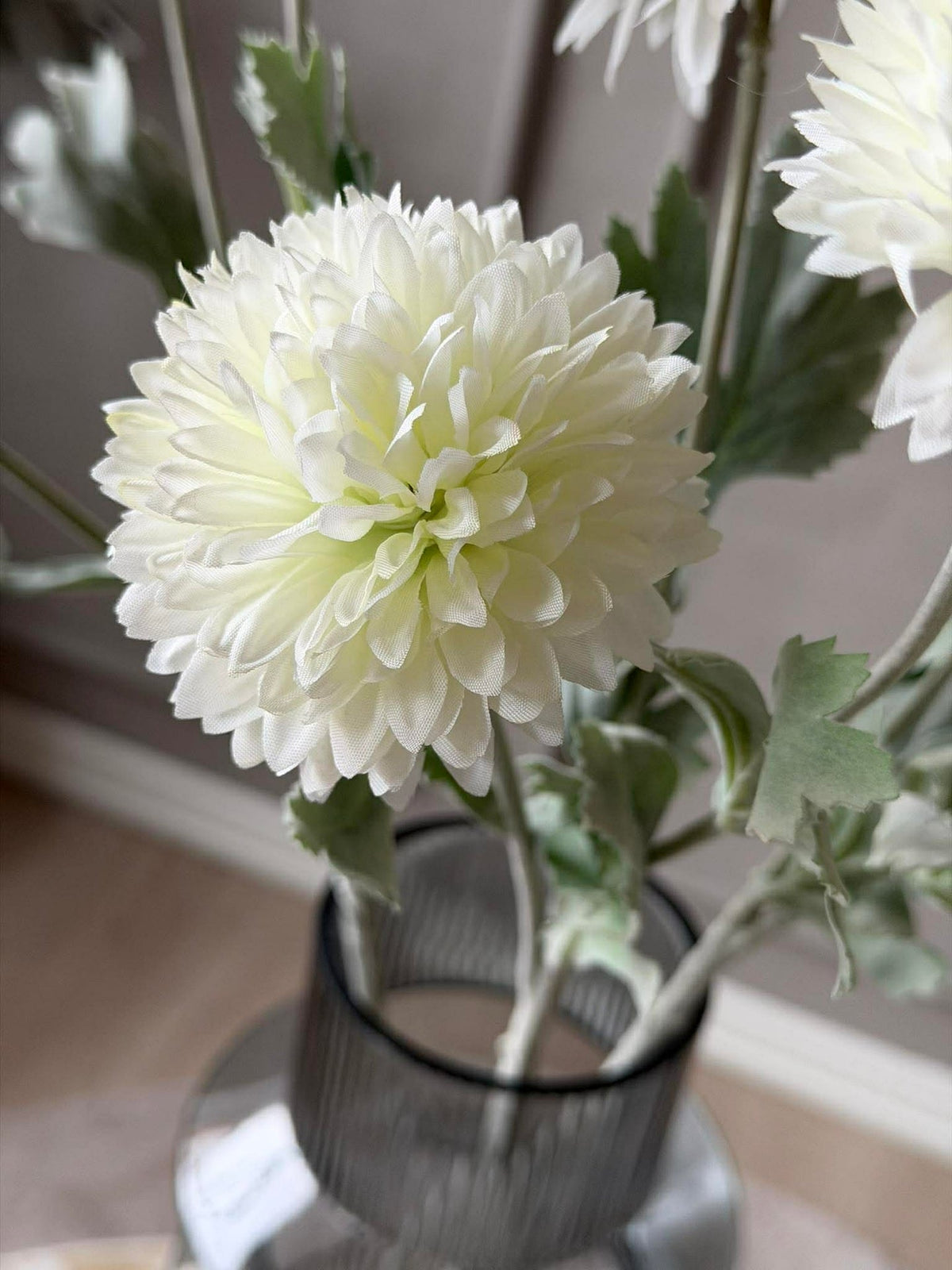 Sierui stengel 60 cm - Wit