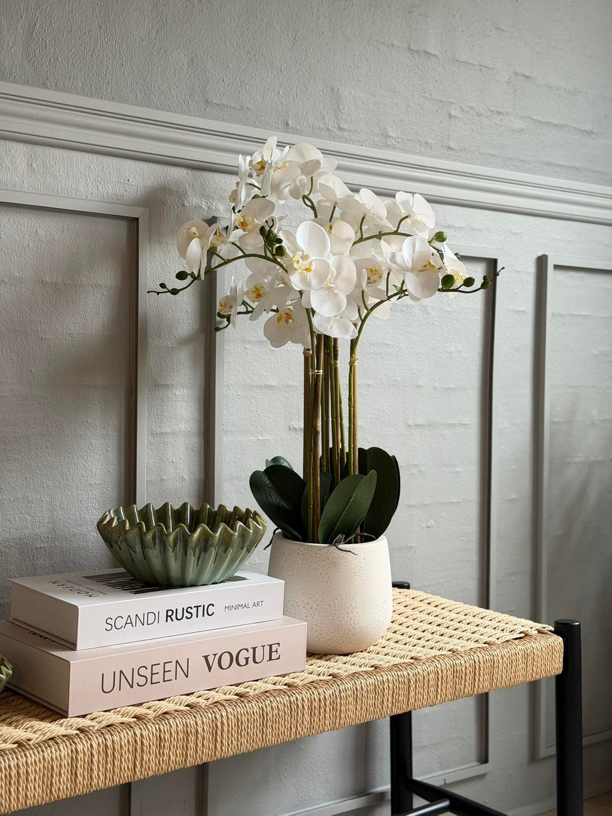 Orchidee in Pot 65 cm - Wit