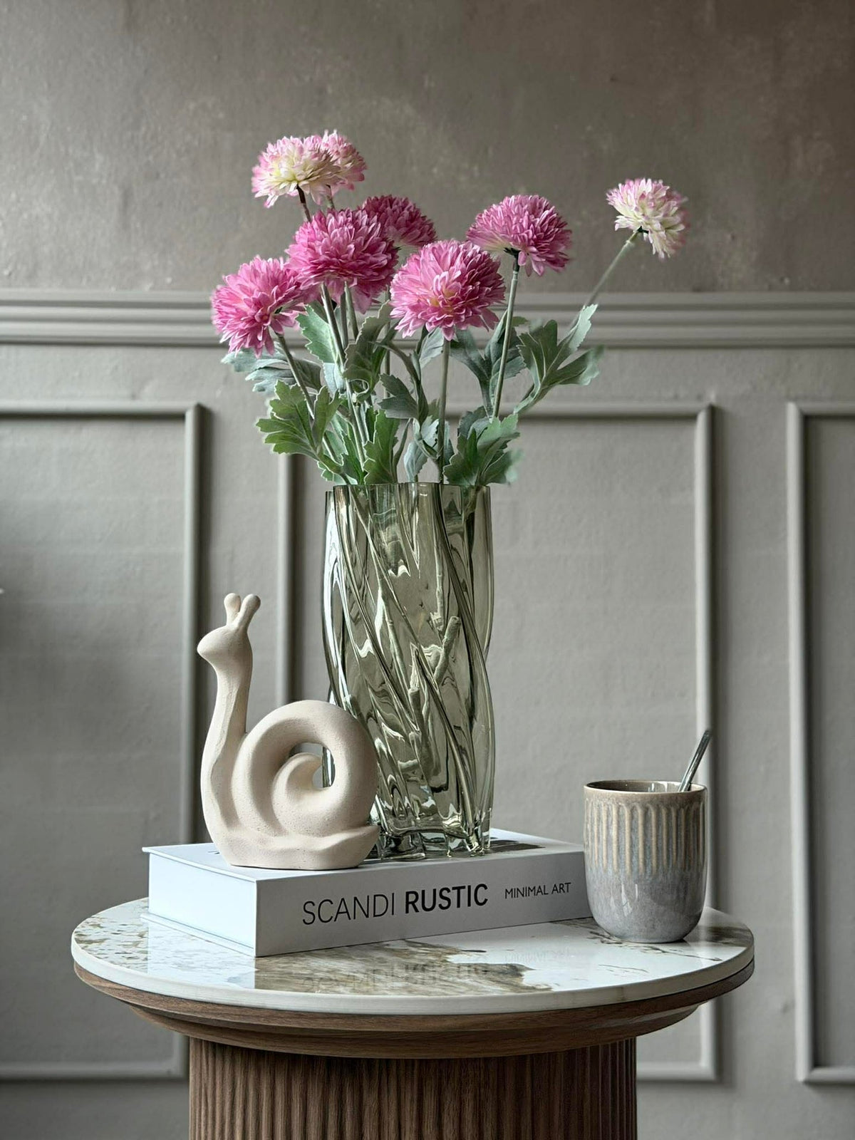 Sieruienstengel 60 cm - Roze