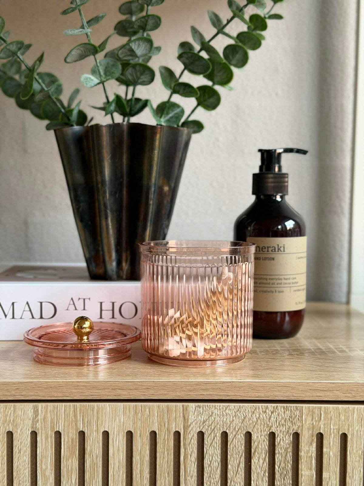 Make-up organizer - Roze