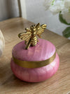 Pot met deksel – Roze met bij