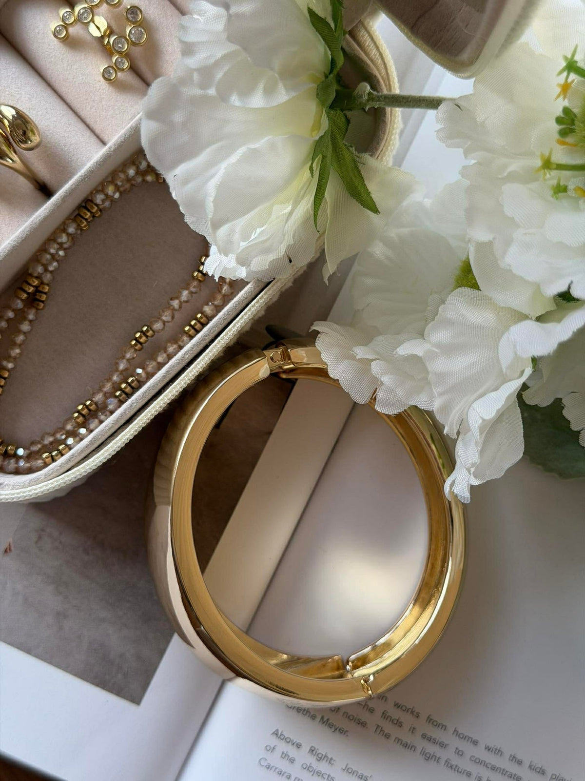 Armring JILLI - verguld