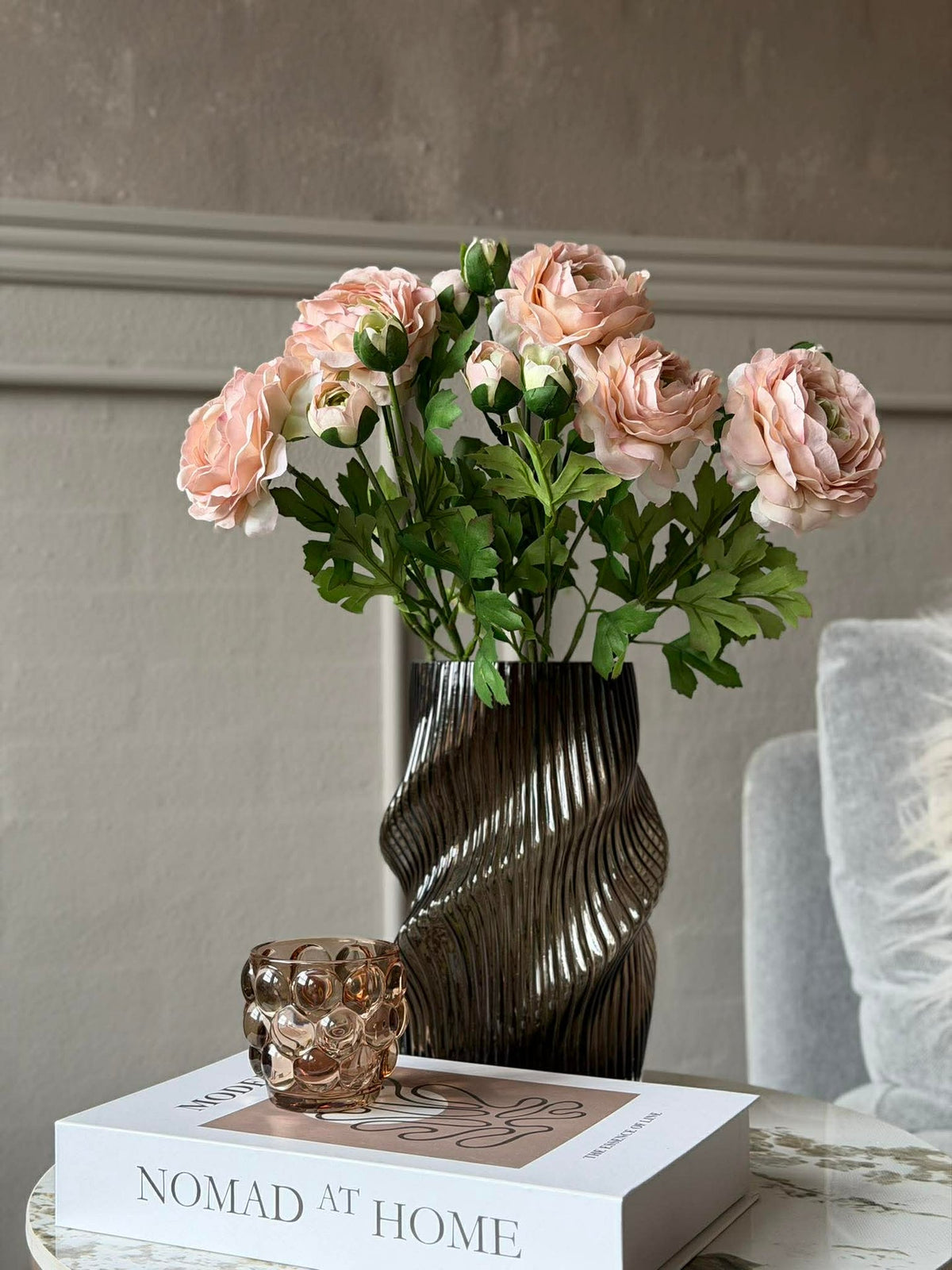 Ranonkel 50 cm - Roze