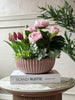 Schaal in betonlook - Roze