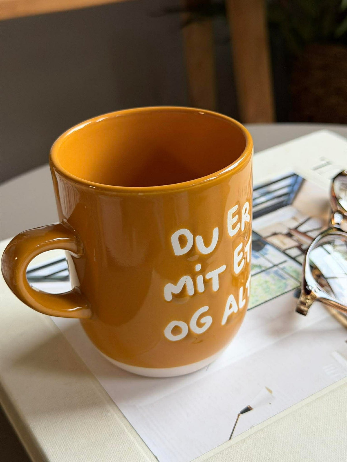 Mok JIJ BENT MIJN ALLES - Geel