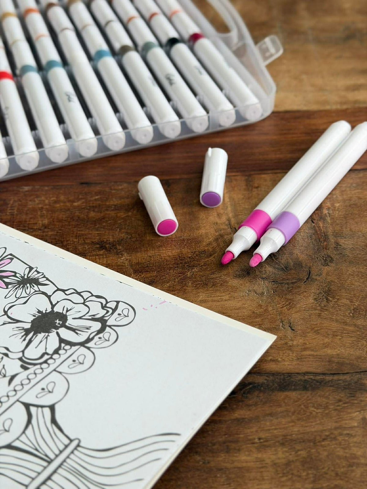 Acryl Markers - 60 stuks. Geschikt voor steenschilderen