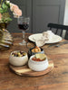 Tapas - 3 schalen op rond bord