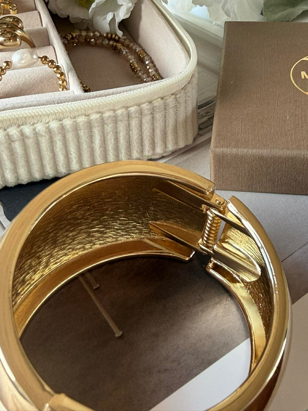 Armring JILLI - verguld