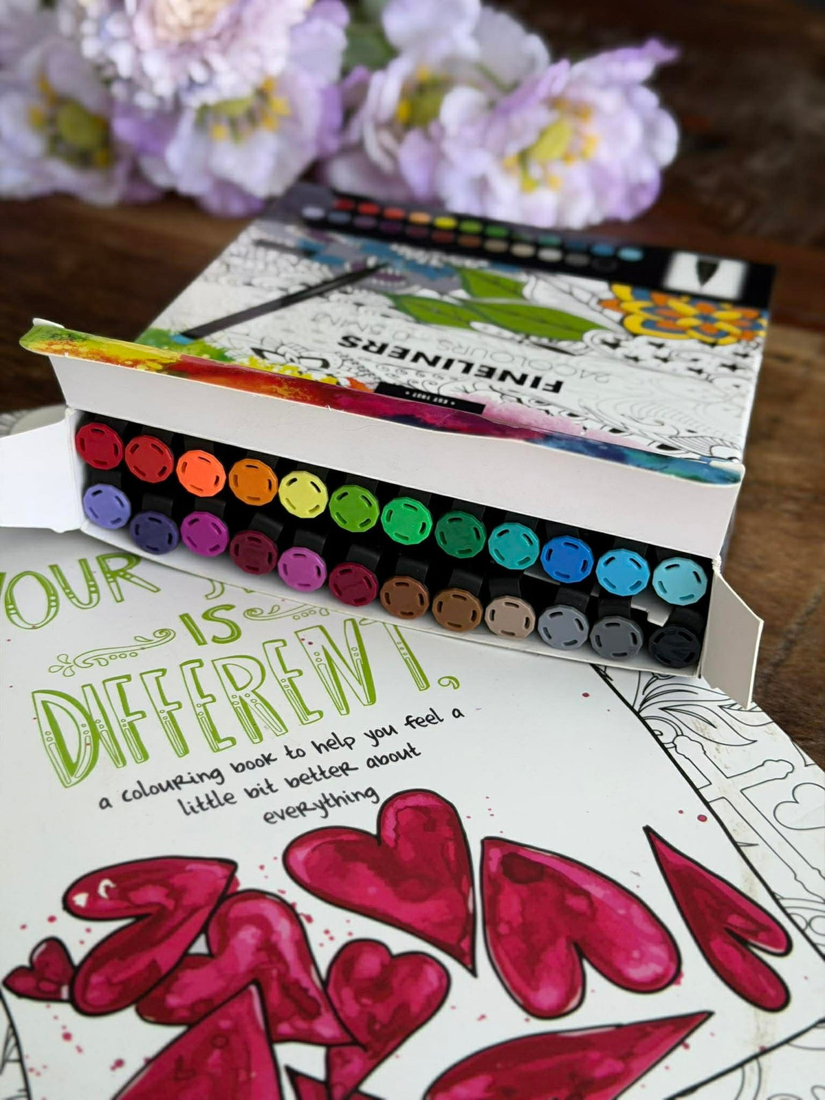 Stiften - Fineliners 24 stuks