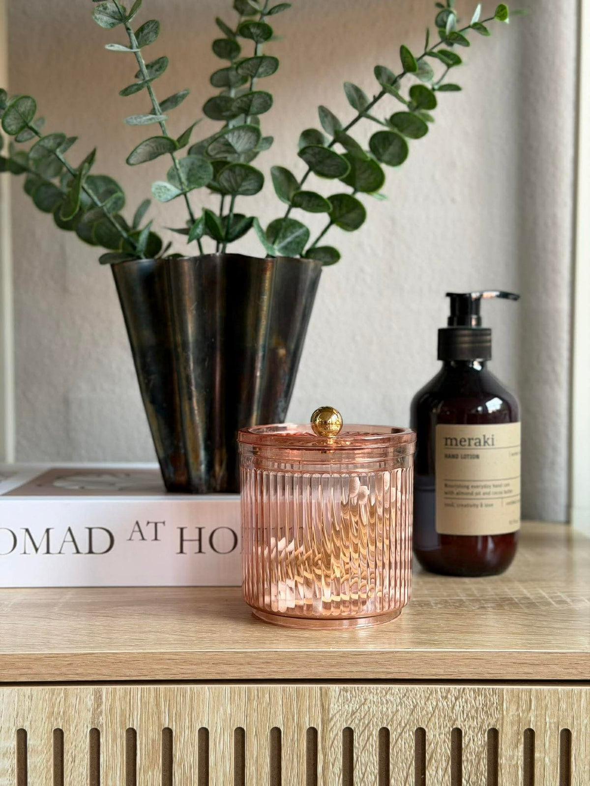 Make-up organizer - Roze