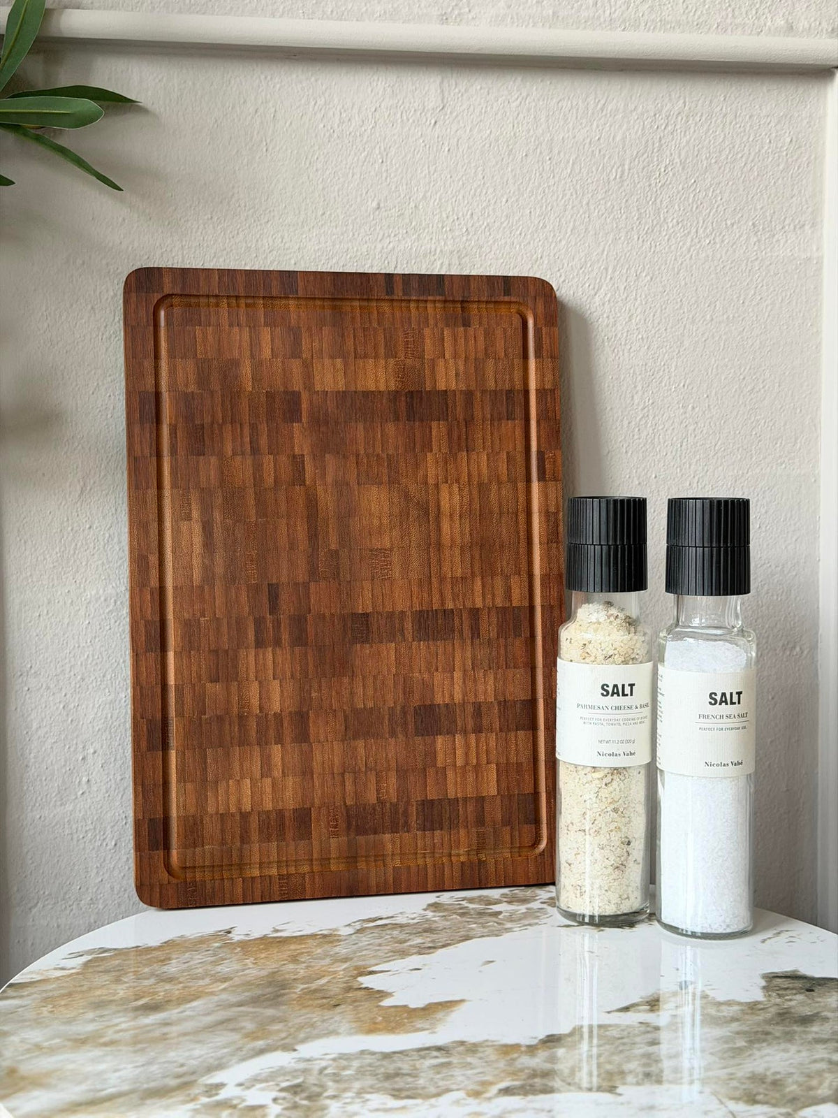 Snijplank met sapgeul Bamboe 36x25,5 cm
