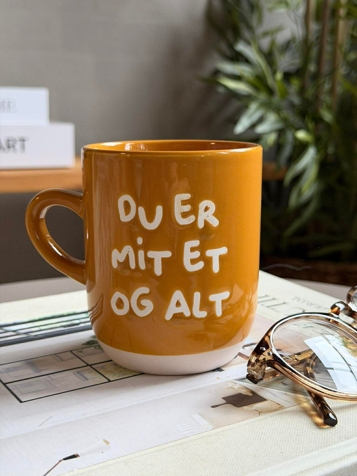 Mok JIJ BENT MIJN ALLES - Geel