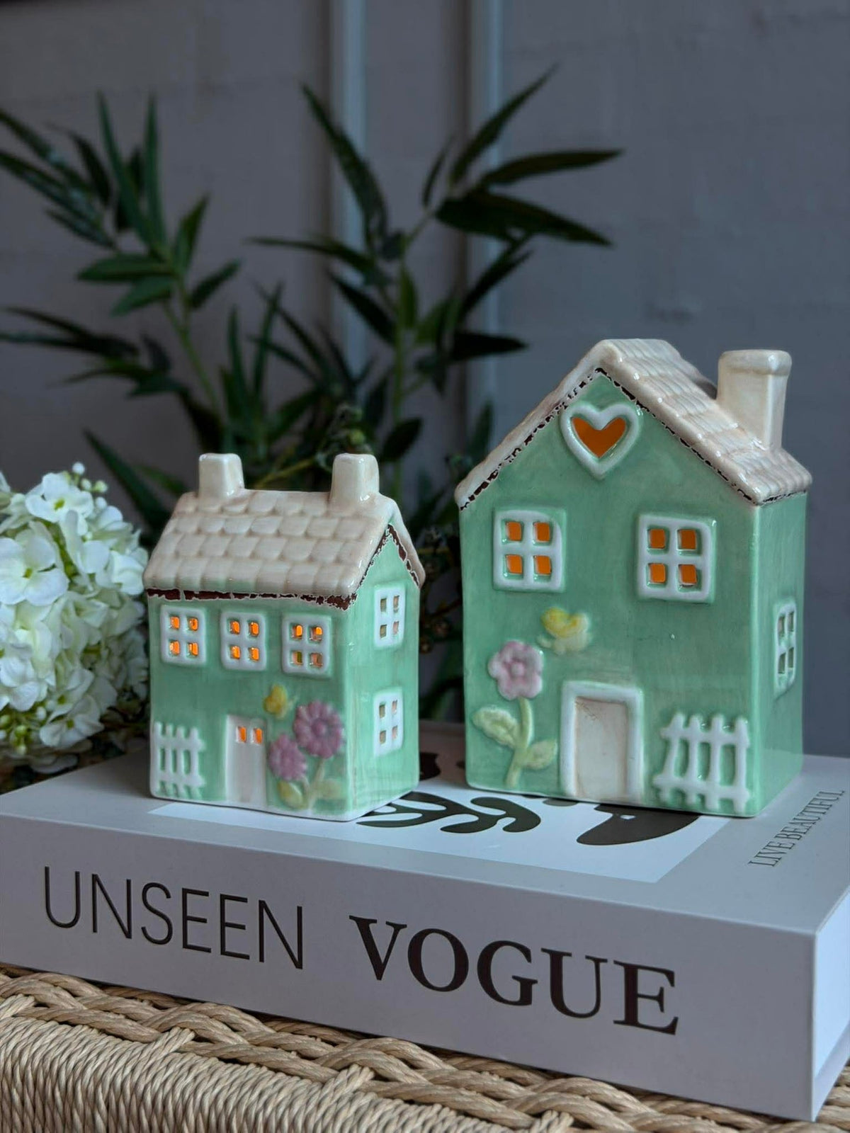Lichthuis met hart - Groen