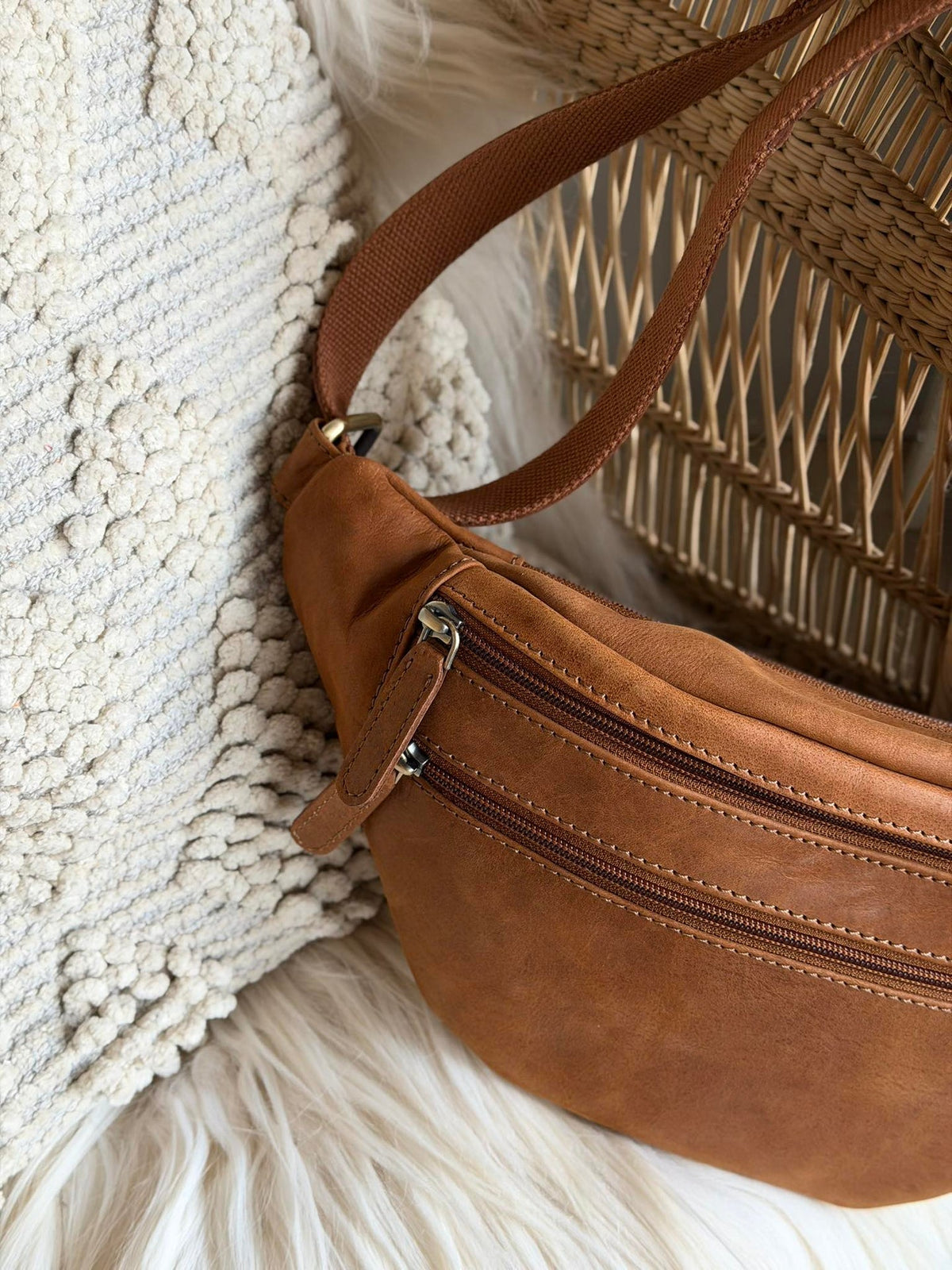 Bumbag – LINA NEW cognac