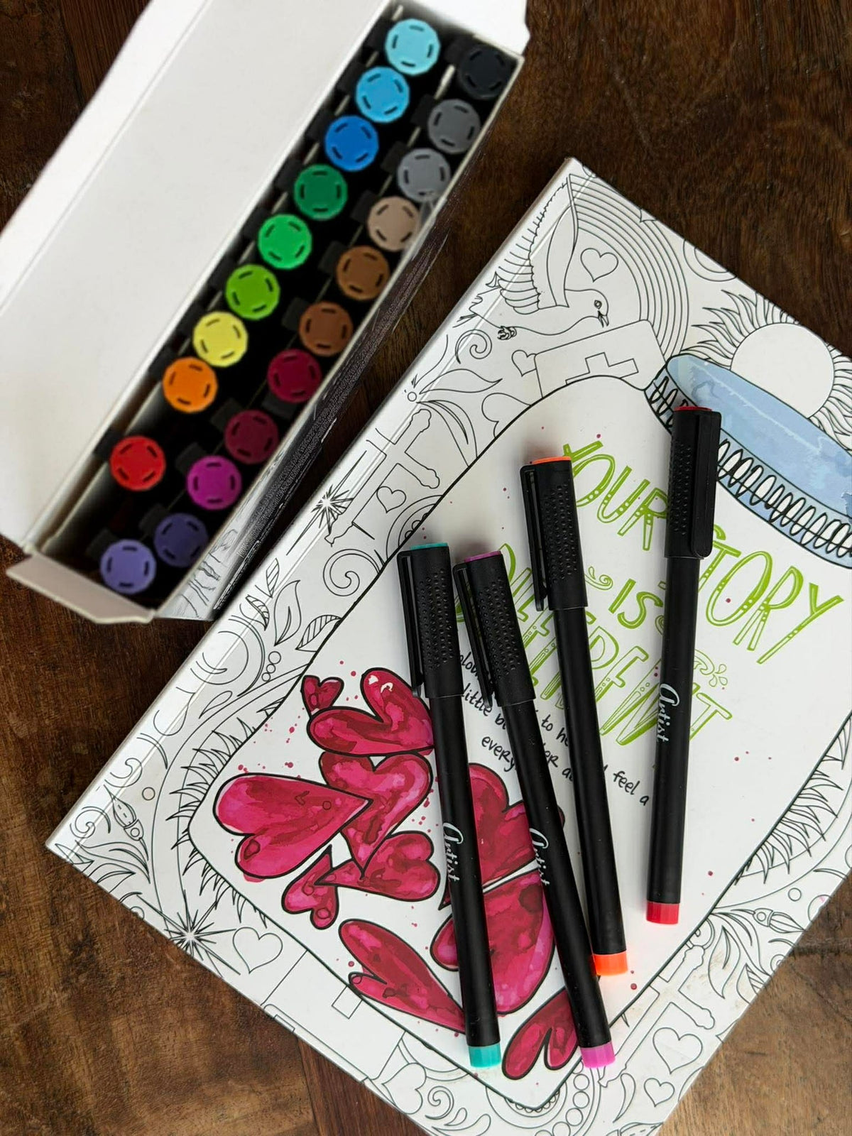 Stiften - Fineliners 24 stuks