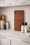 Snijplank met sapgroef Bamboe 42x25 cm - Geolied