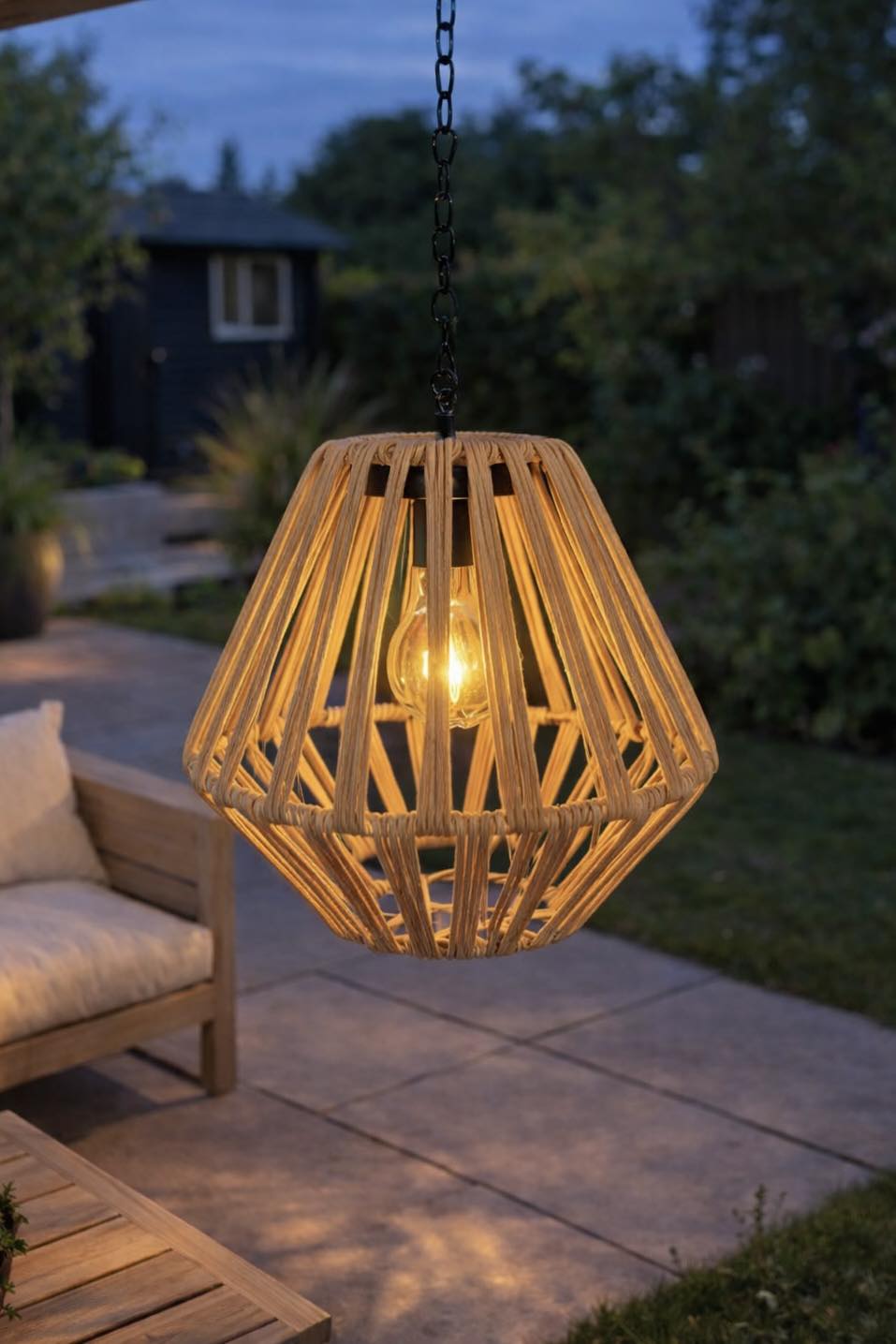 Lamp Marie Solar - Naturel