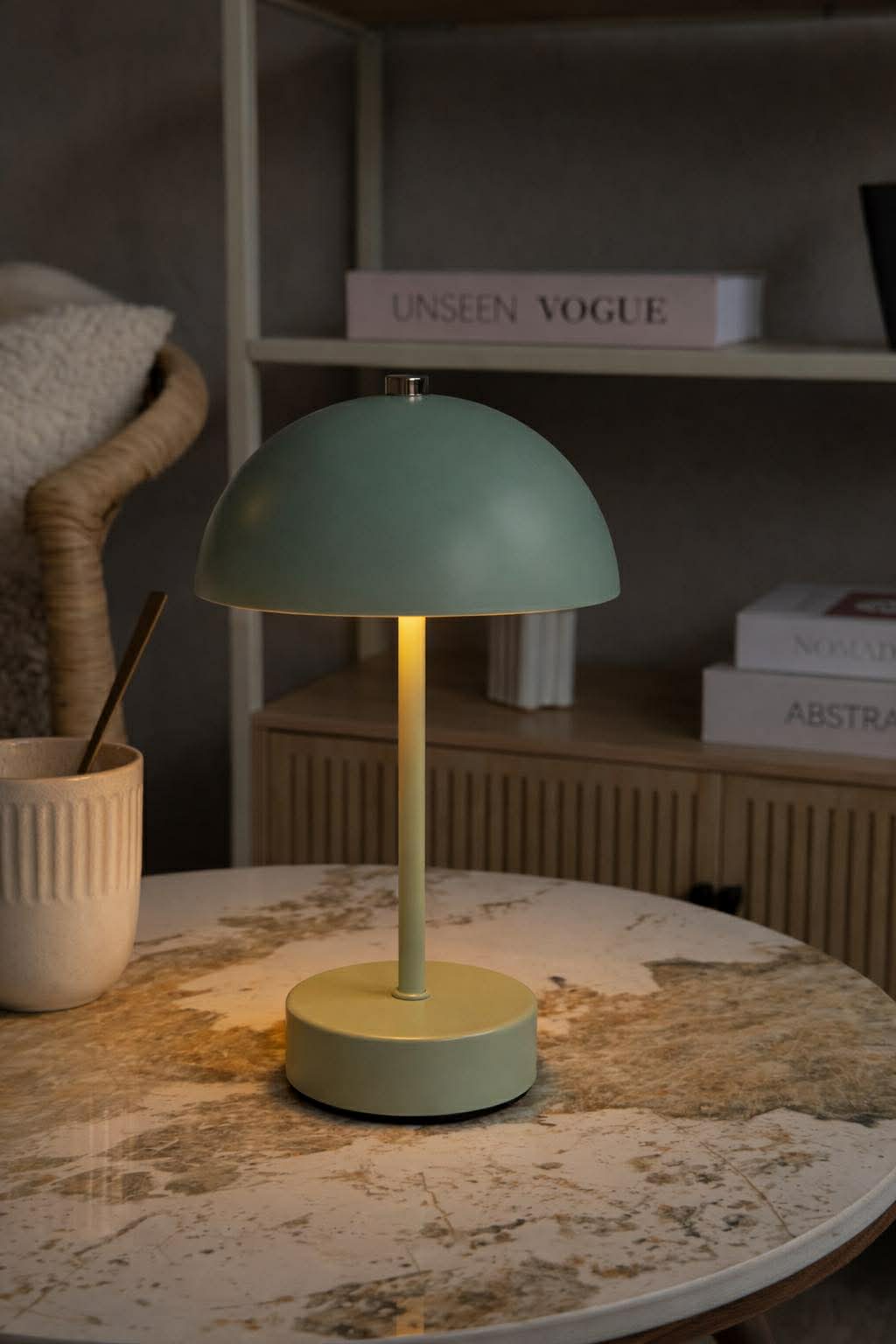 Tafellamp met touch - Groen