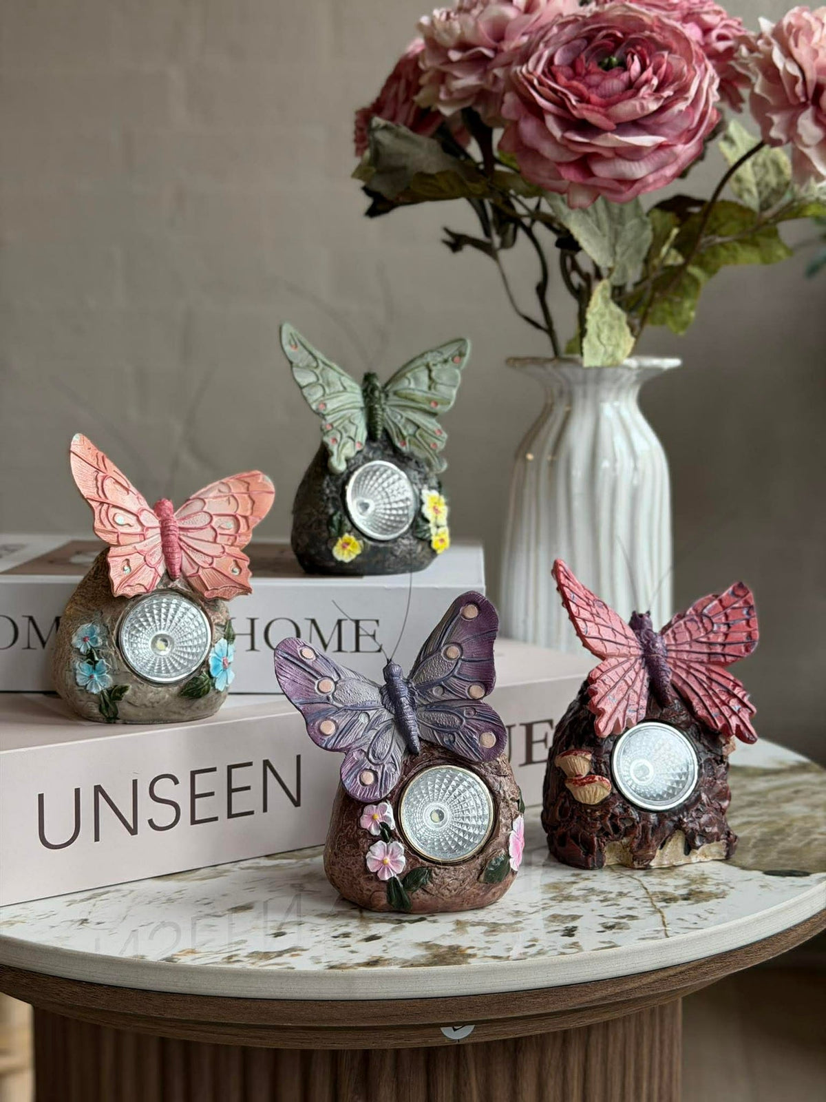 Solsteen met Vlinder - COLOR MIX