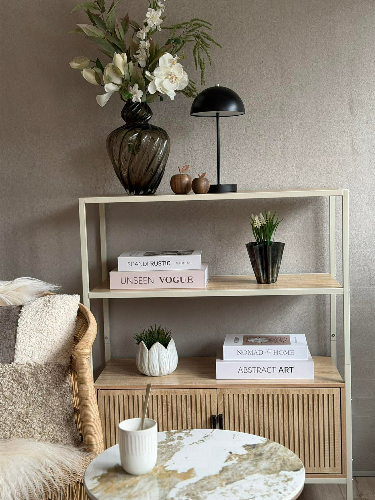 Tafellamp met touch - Large Zwart