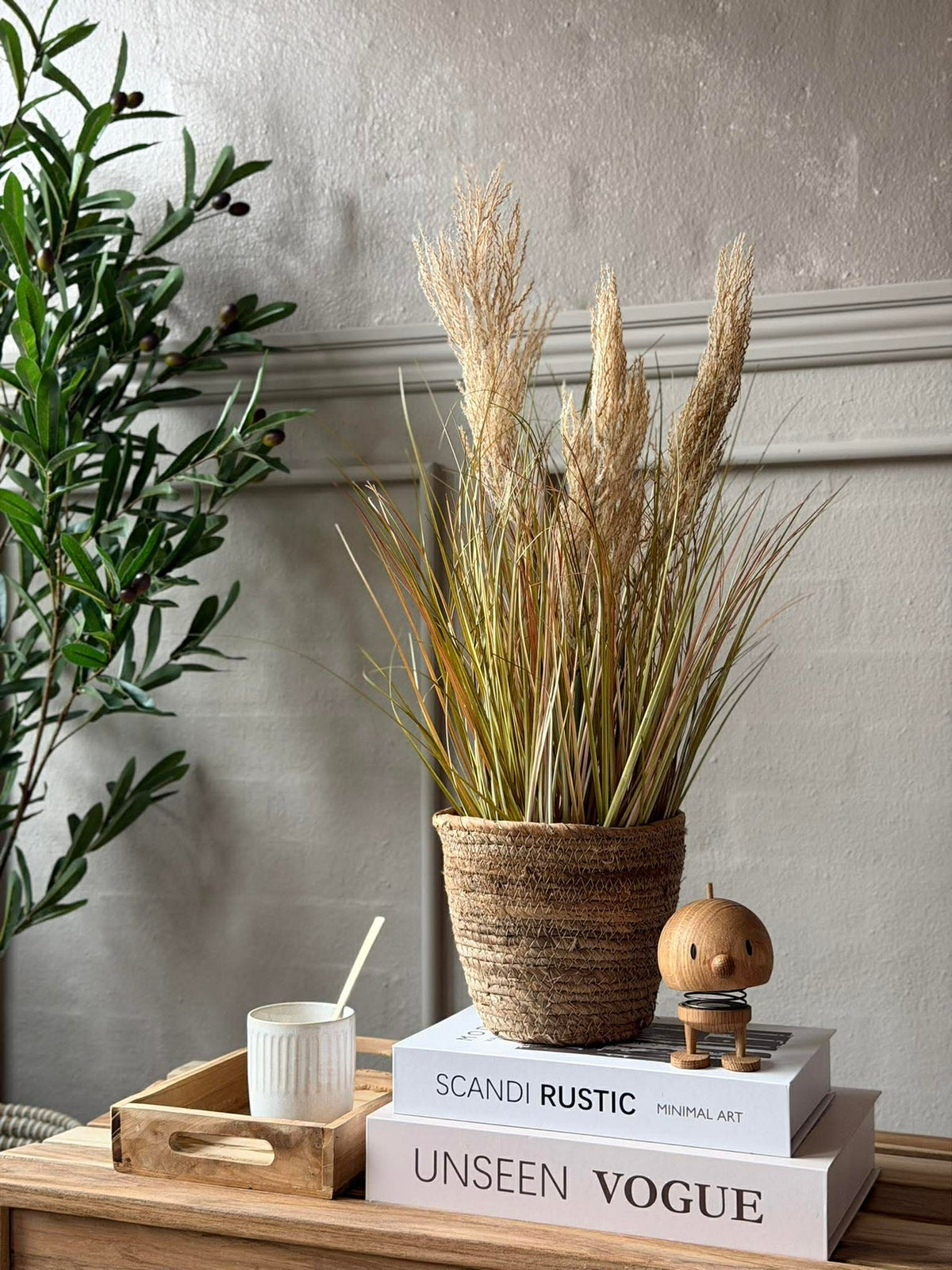 Pampas in pot voor binnen en buiten - 60 cm
