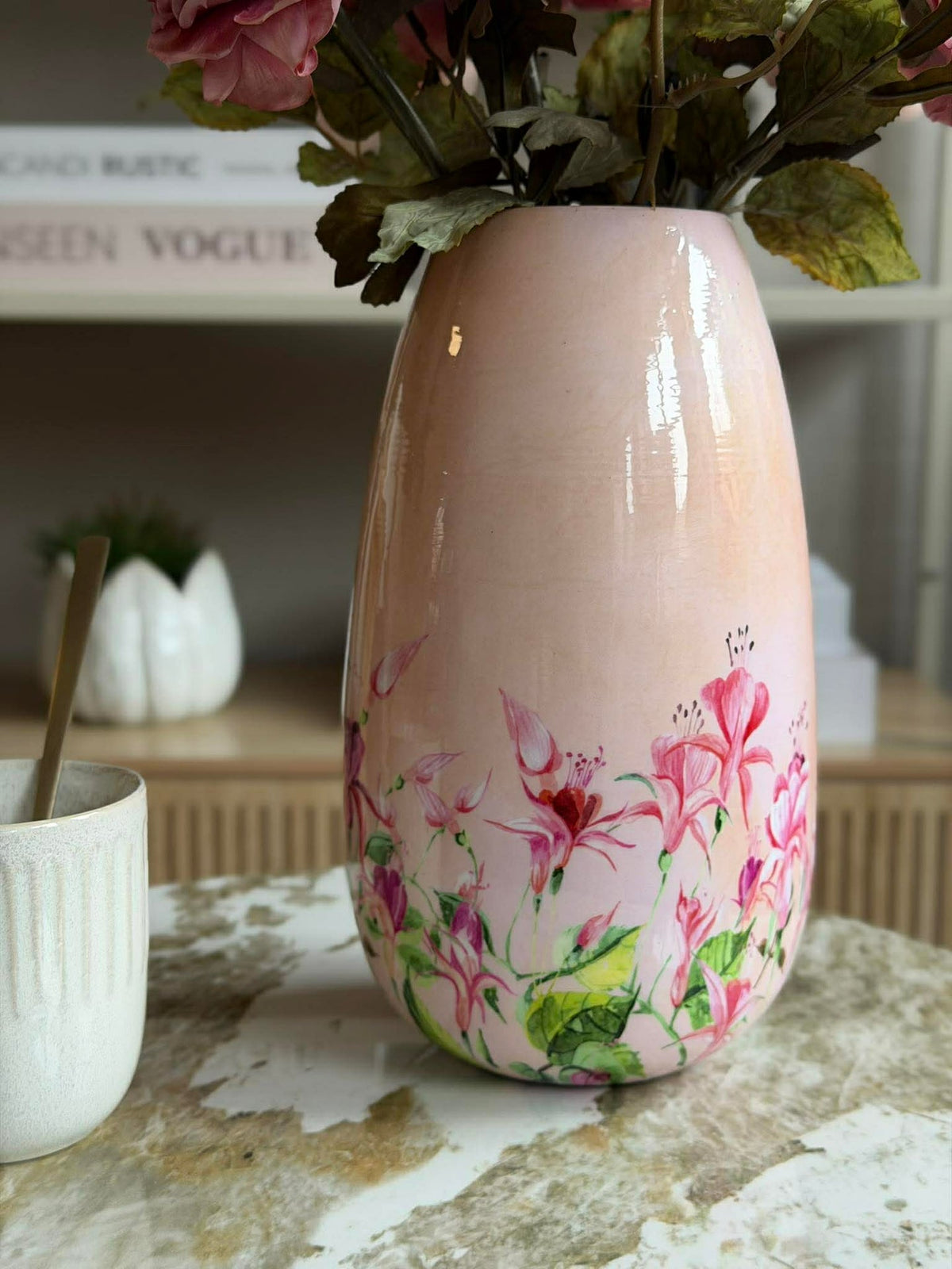Vaas - Flower print