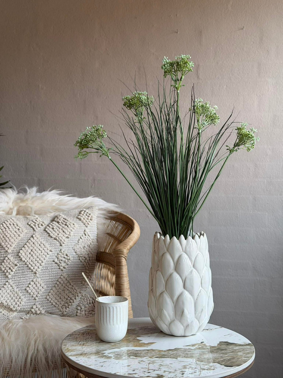 Wilde kervel in boeket voor binnen en buiten - 70 cm