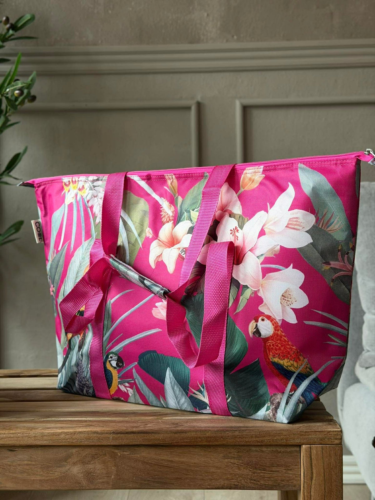 Koeltas m. Bloemen - Meerdere kleuren