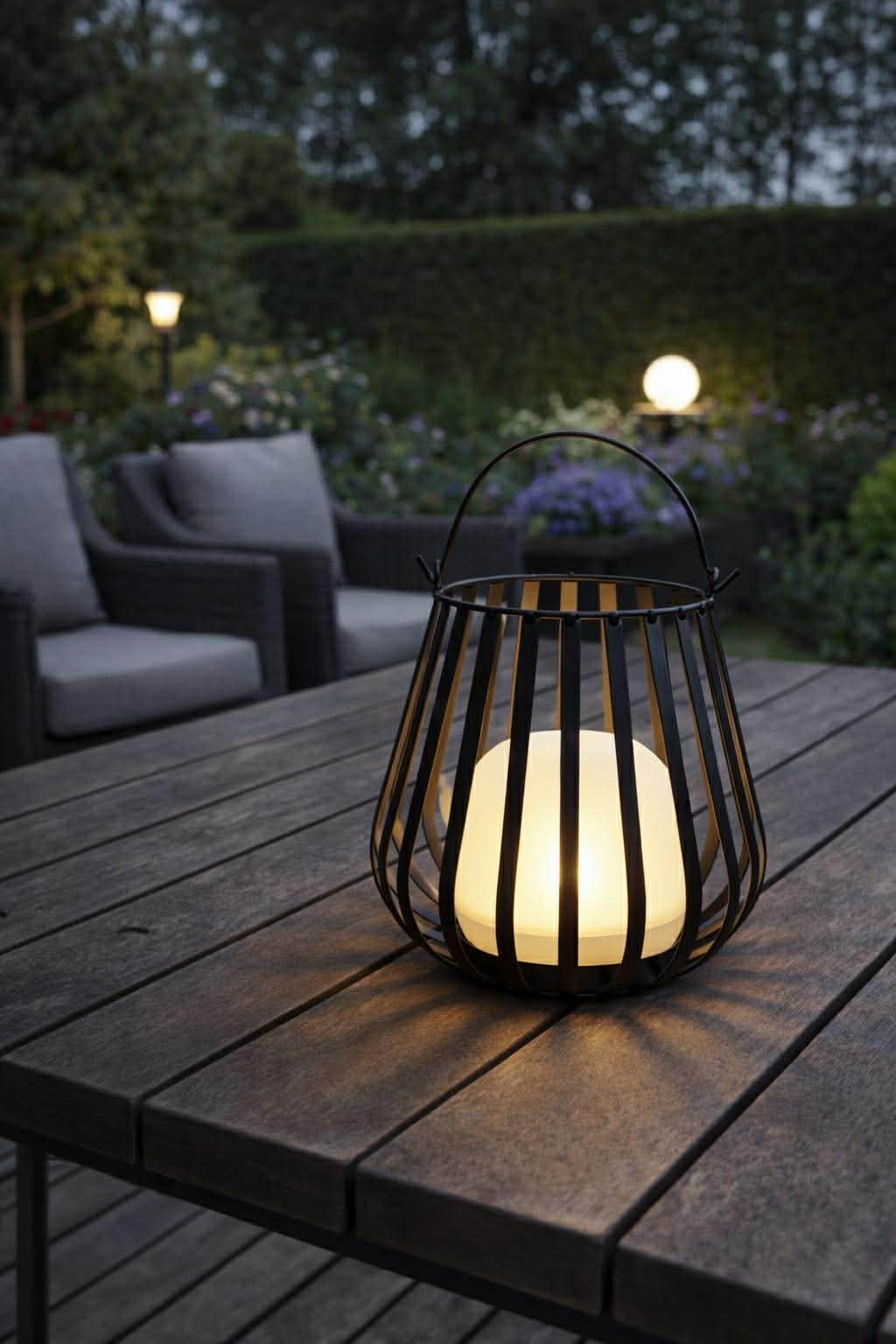 Lantaarn Alma – Black