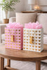 Cadeautas Medium met Hartjes - Color Mix 1 stuk