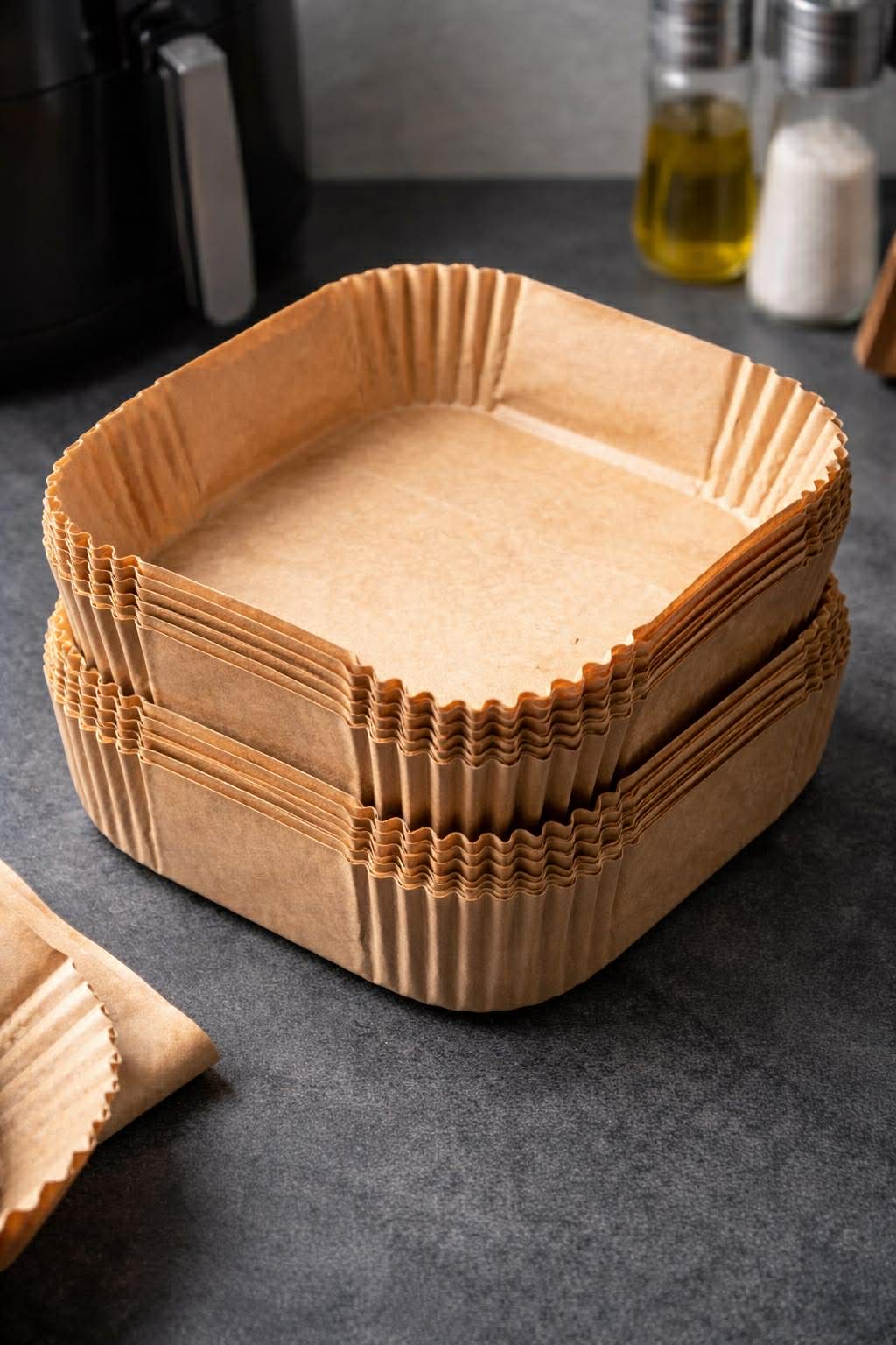 Airfryer bakpapier - 50 vellen