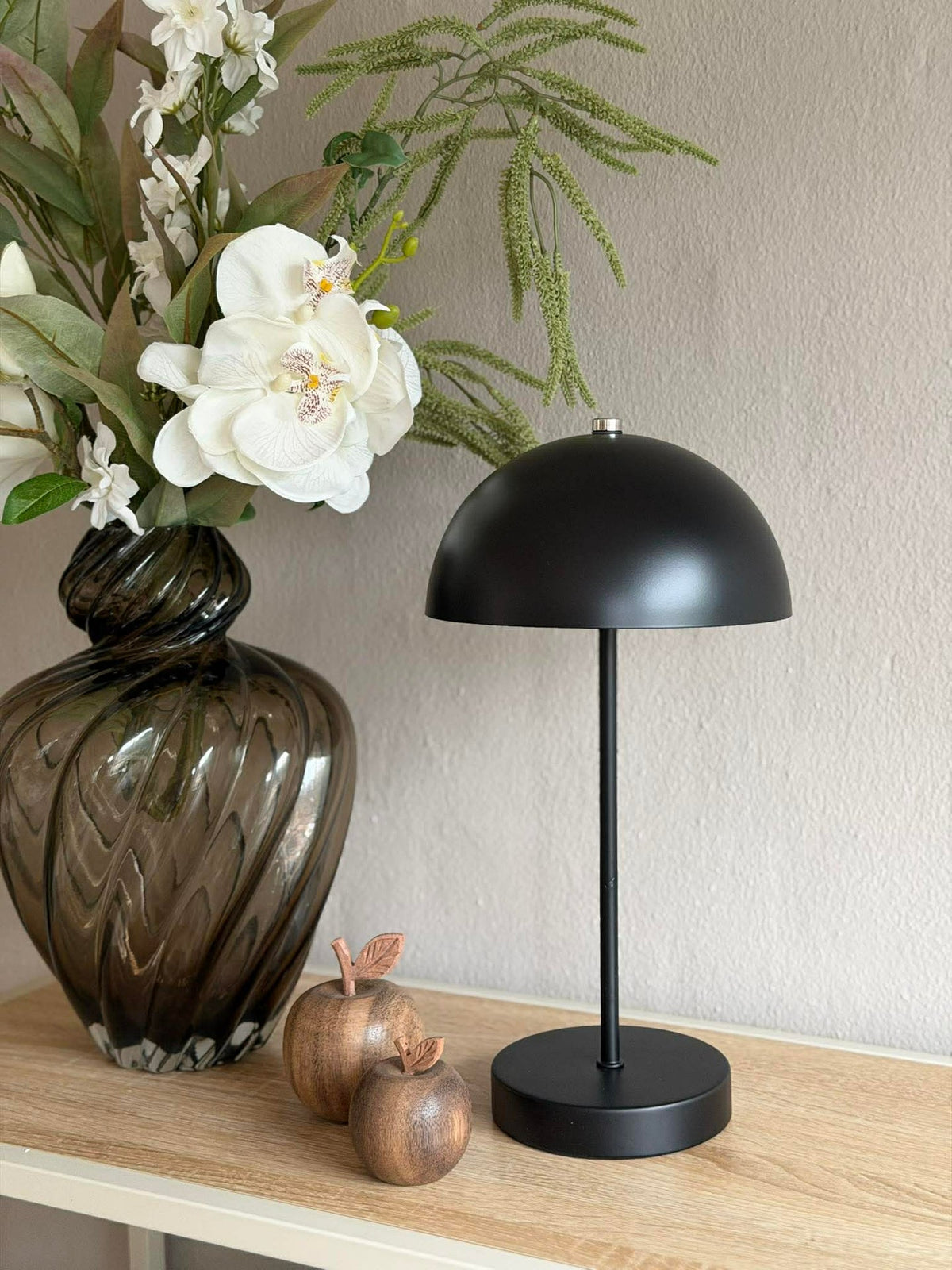 Tafellamp met touch - Large Zwart