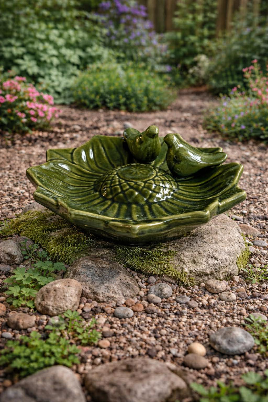 Schaal met vogels – Green