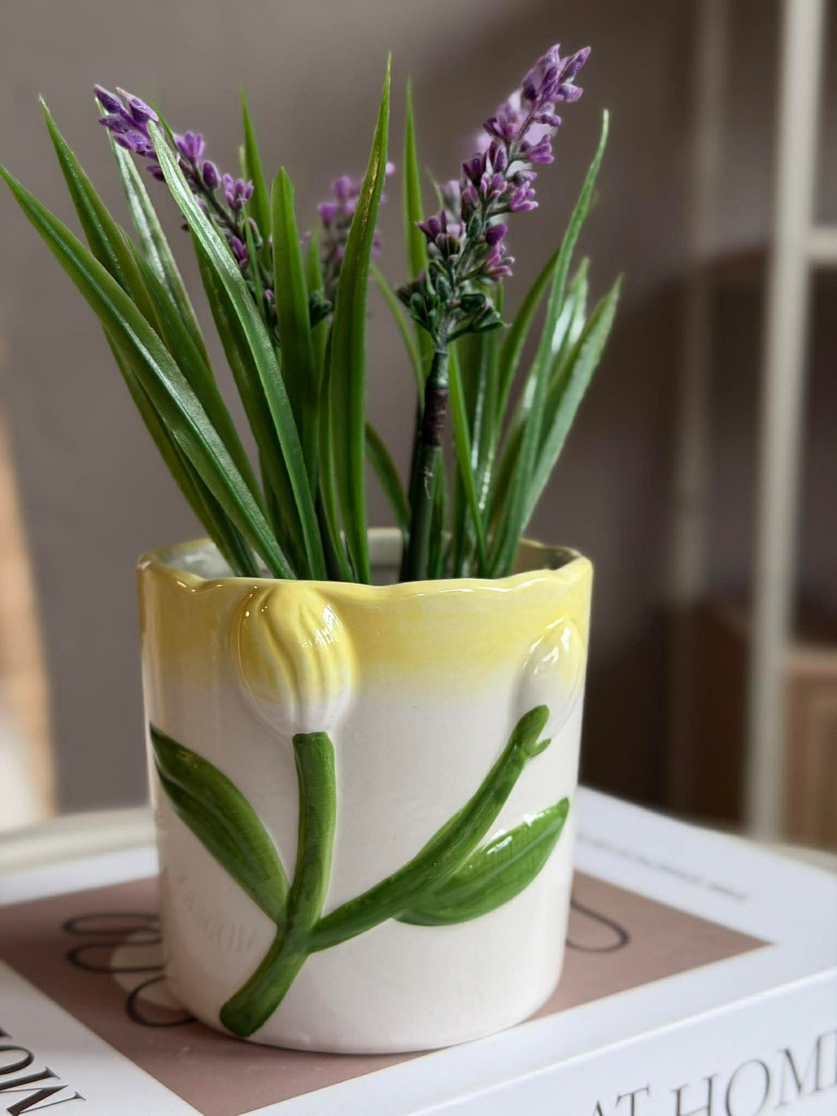Potcover met Tulp - Meerdere kleuren