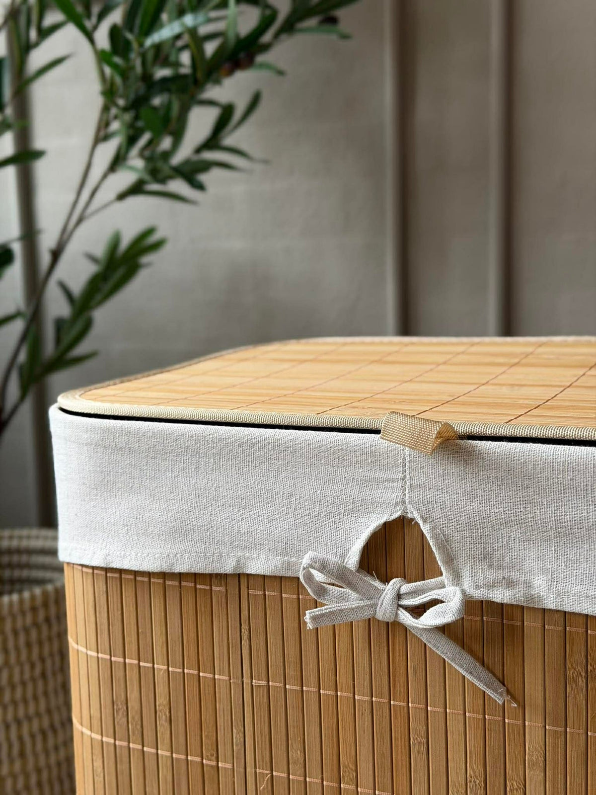 Wasmand van bamboe - Nature