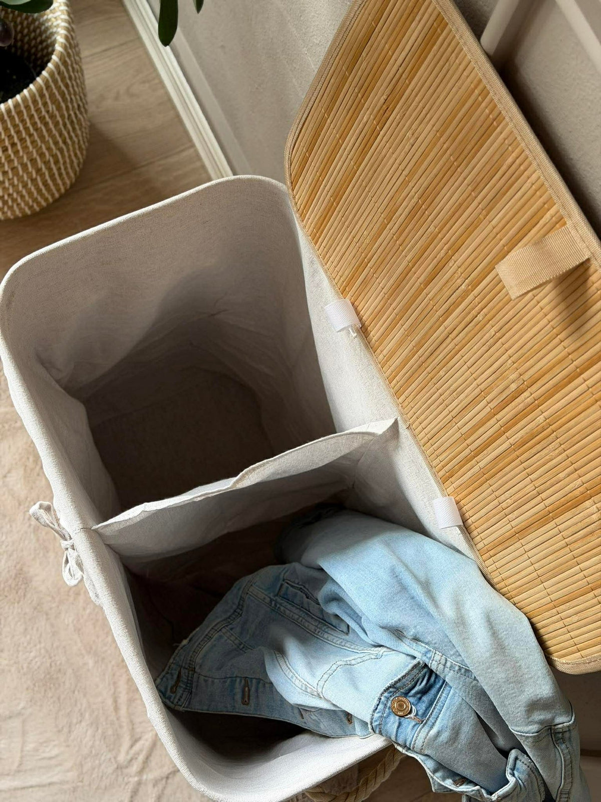 Wasmand van bamboe - Nature