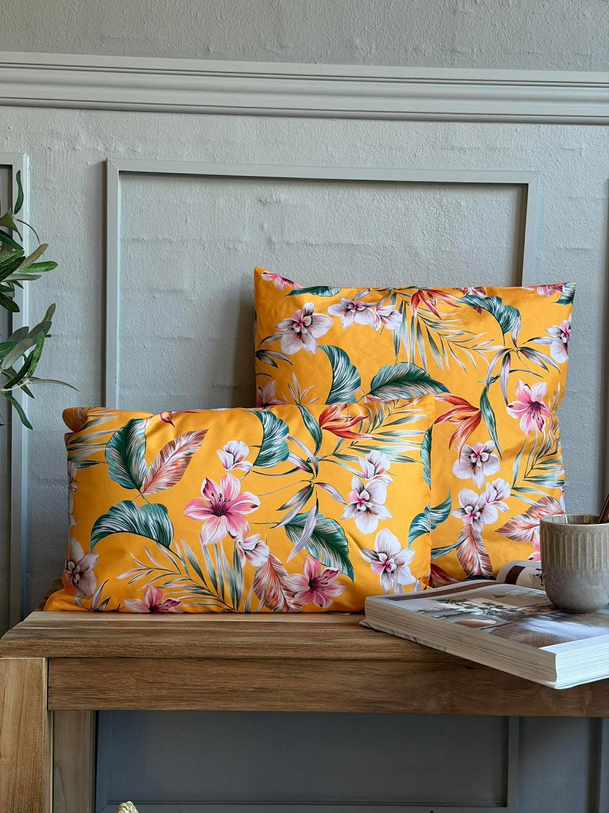 Kussen met vulling Bloom - Meerdere kleuren