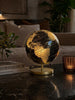 Globus met licht