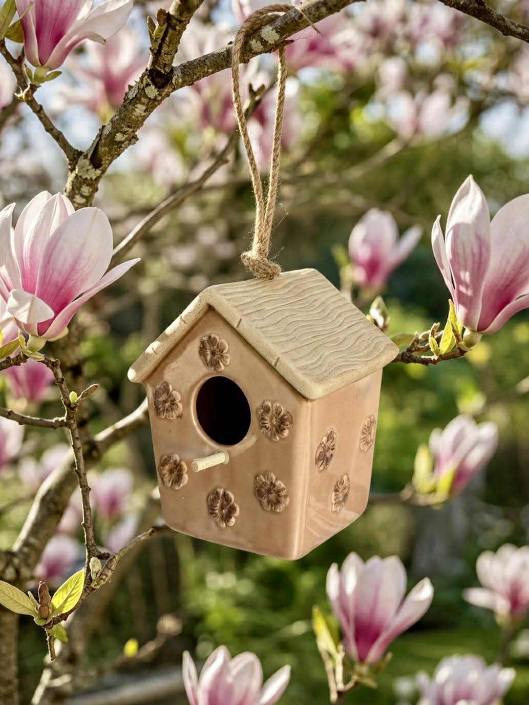 Vogelhuisje keramiek - Meerdere kleuren