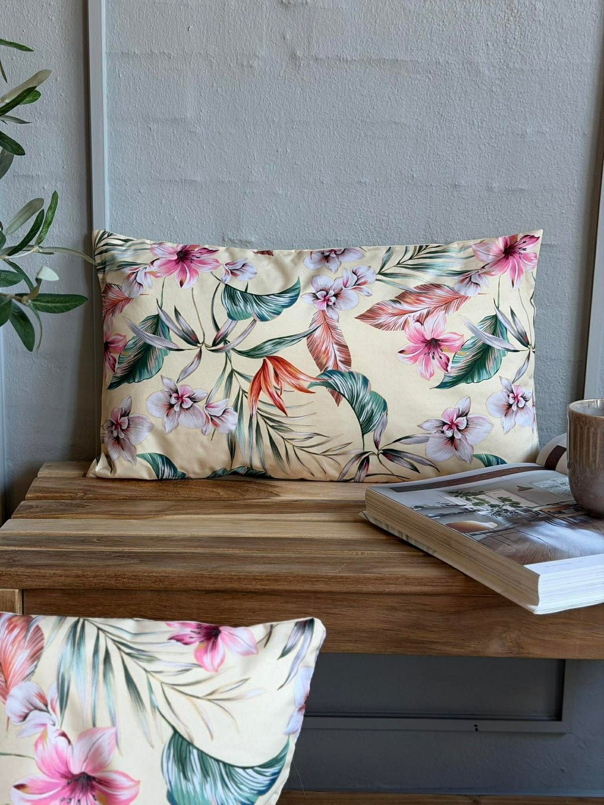 Kussen met vulling Bloom - Meerdere kleuren