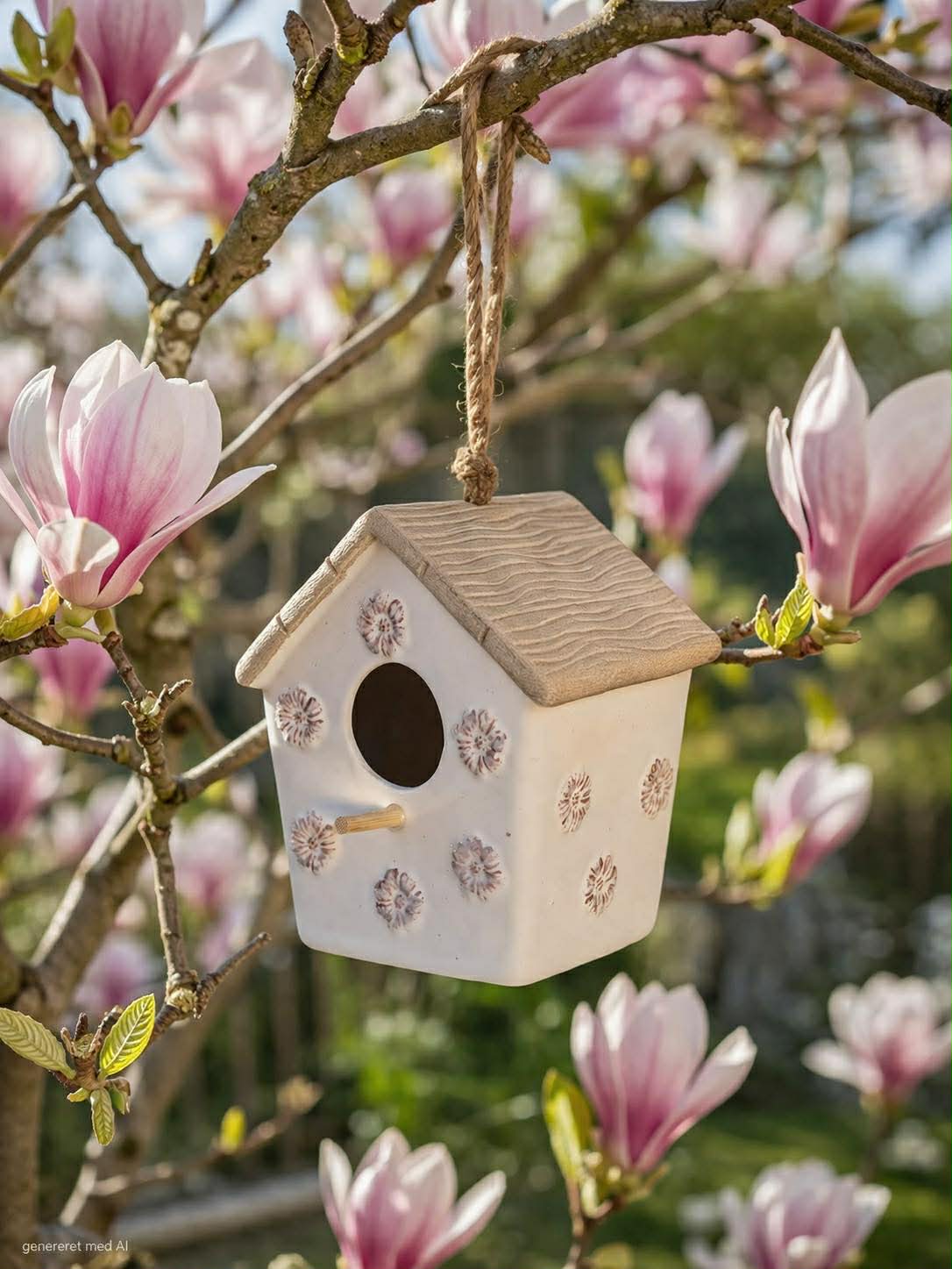 Vogelhuisje keramiek - Meerdere kleuren