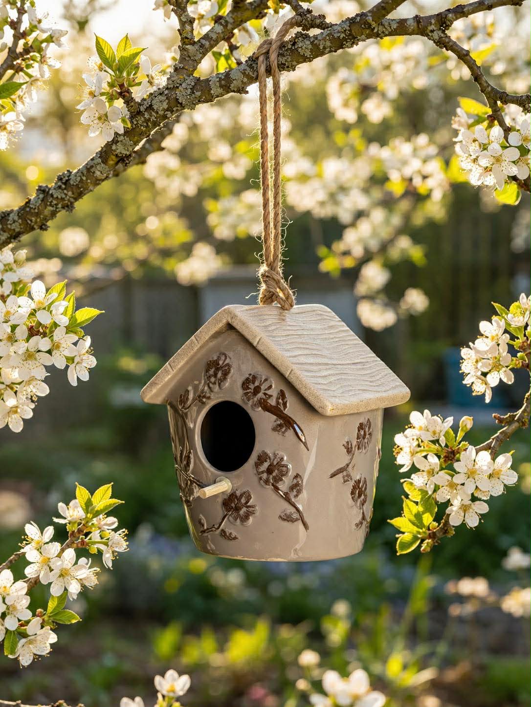 Vogelhuisje keramiek - Meerdere kleuren