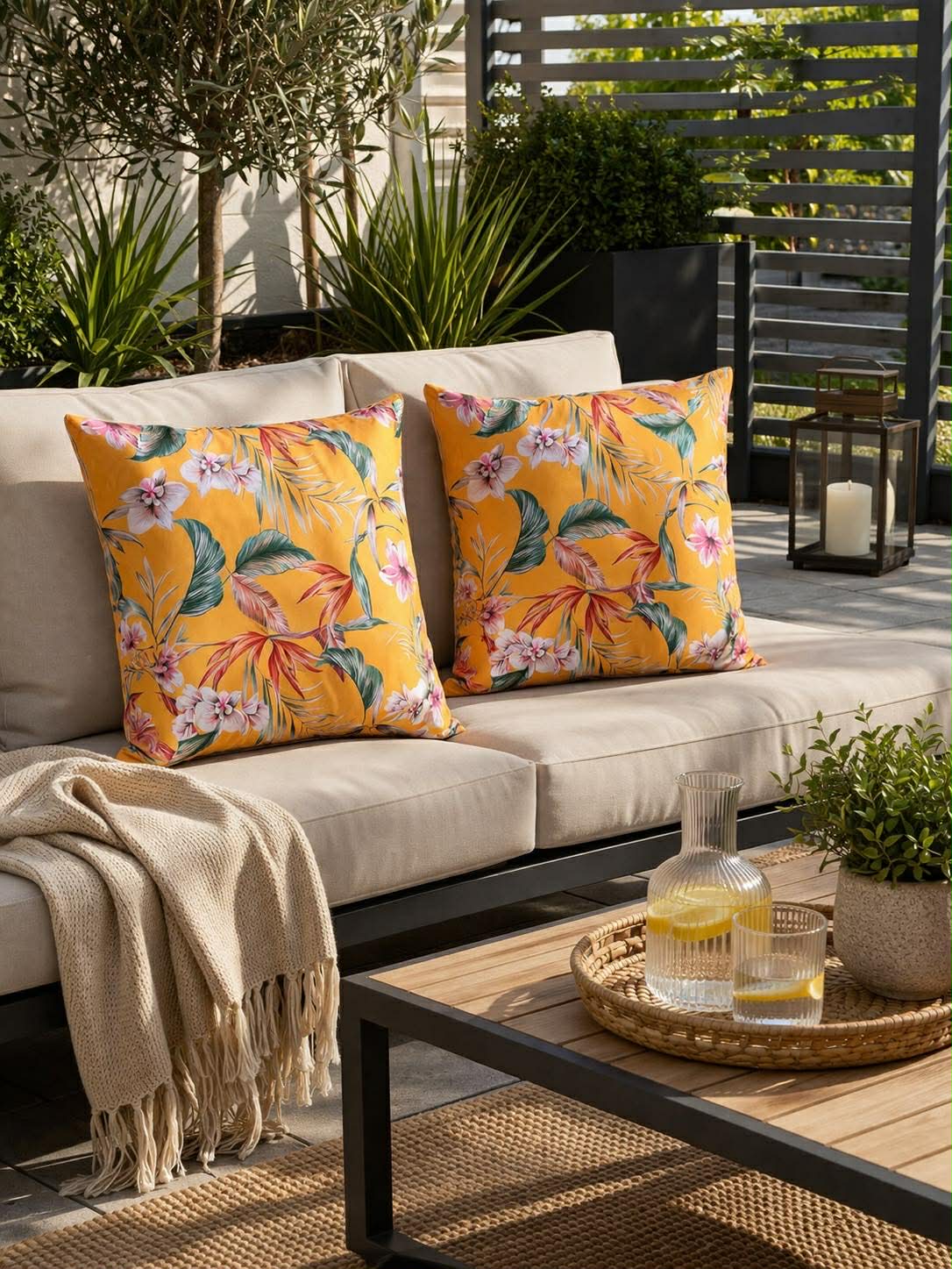 Kussen 45x45 cm - Bloom - Meerdere kleuren