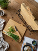 Snijplank 4 stuks met standaard