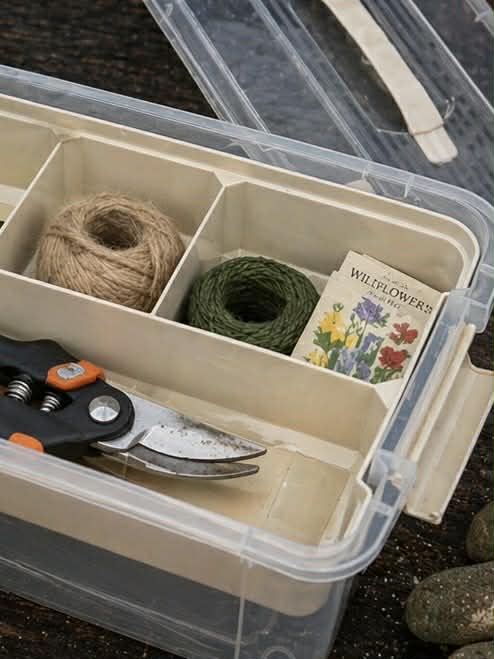 Opbergbox met indeling