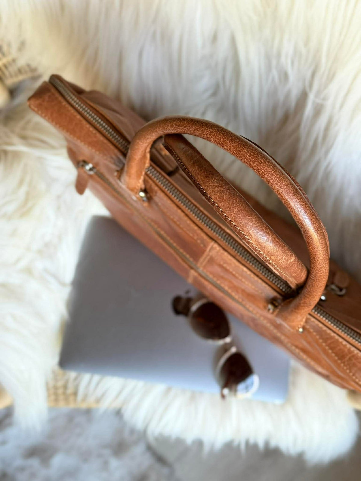 Laptop / werktas - New Maisy Cognac