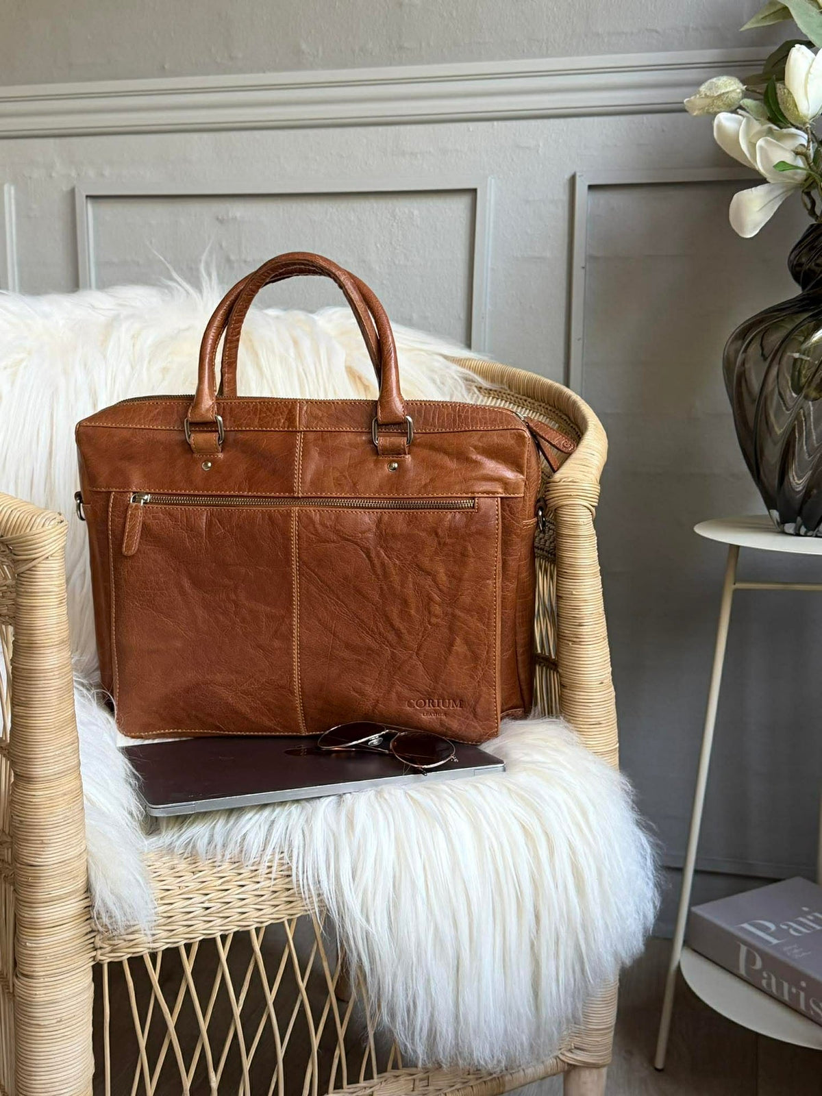 Laptop / werktas - New Maisy Cognac