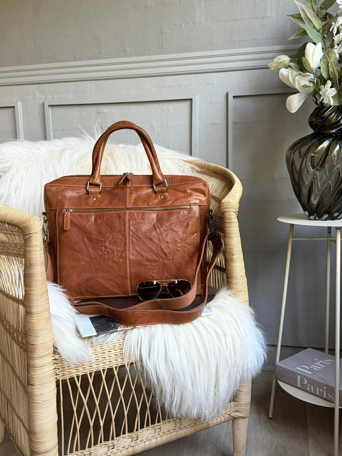 Laptop / werktas - New Maisy Cognac