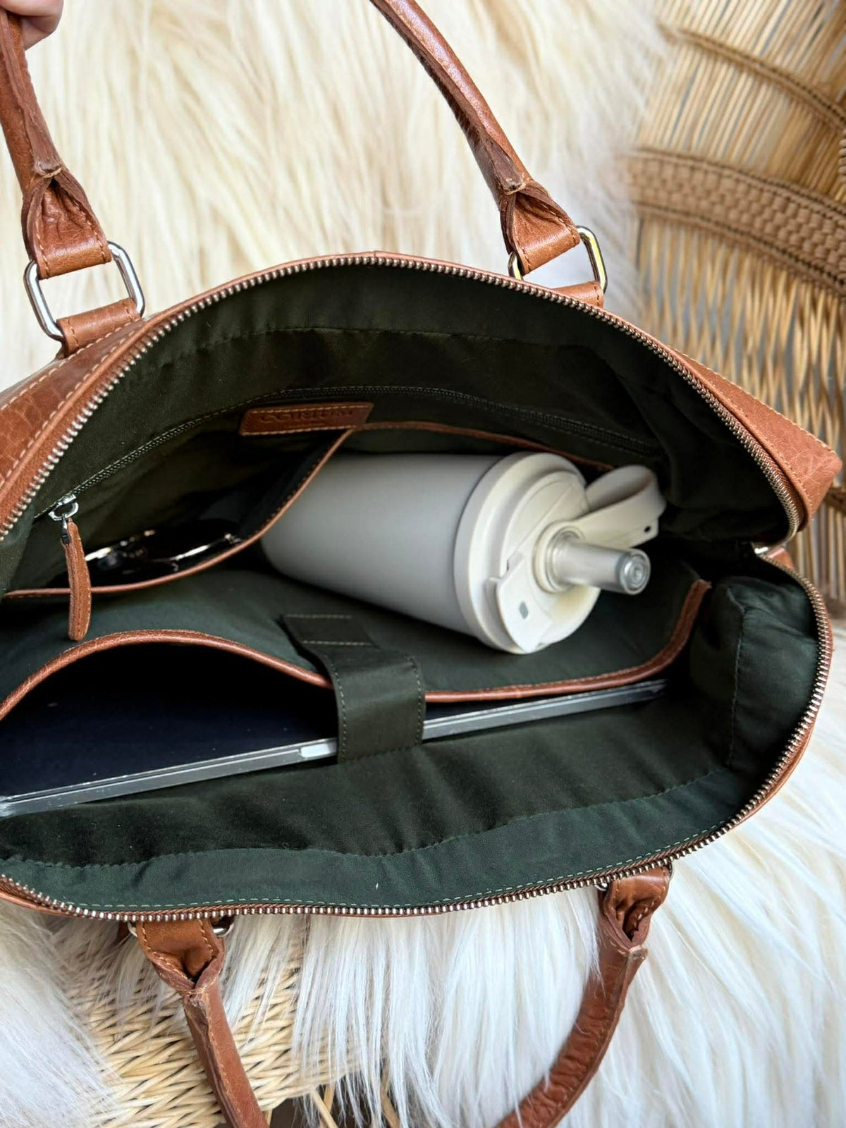 Laptop / werktas - New Maisy Cognac