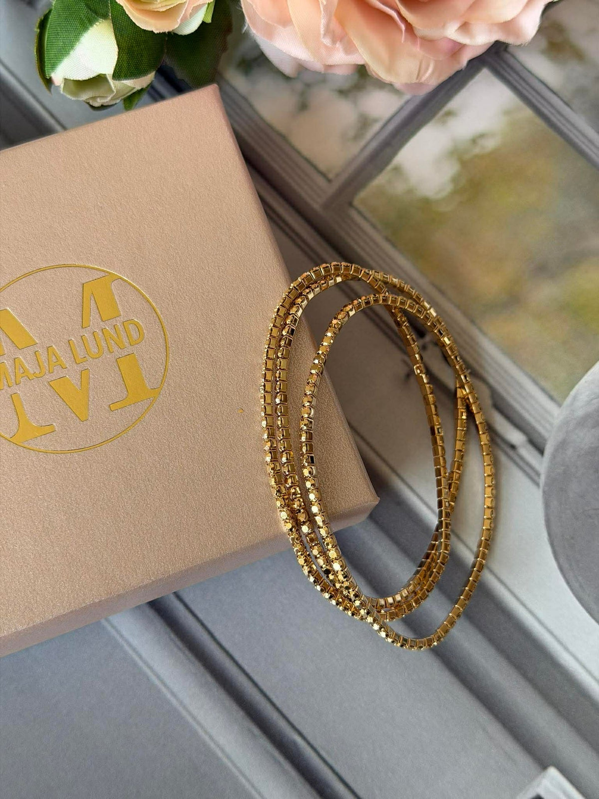 Armbanden Elare Goud - Set/3